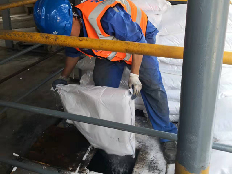 脫硫增效劑使用現(xiàn)場